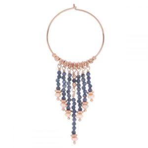 Maman et Sophie Orecchino Cerchio Zaffiro e Perla