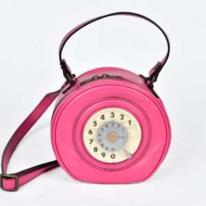 La Tilde "Mini Circle Phone Bag" Rosa