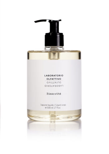 Laboratorio olfattivo-Sapone liquido "Biancothè" 500 ml
