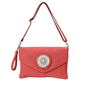LA TILDE Letter Phone Bag  Corallo