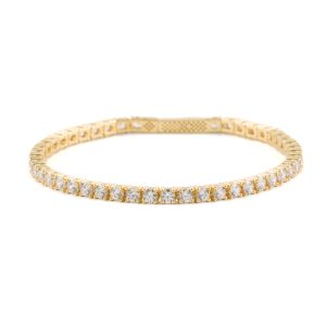 Kurshuni Jewellery Bracciale Tennis Collection KR163A-70RS