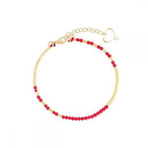 Maman et Sophie Bracciale Mia Africa Corallo