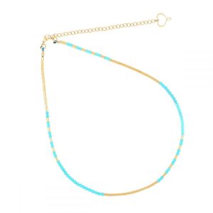 Maman et Sophie Girocollo Mia Africa Turchese