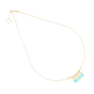 Maman et Sophie Girocollo Mia Africa Turchese Pendente