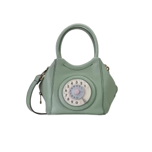 LA TILDE "Mini pagoda phone bag - menta"