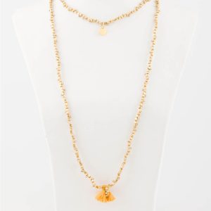 House Of Tuhina Collana Mustard