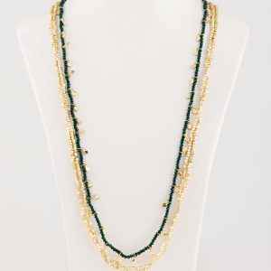 House Of Tuhina Collana Metallo Glass