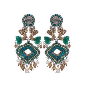 Ayala Bar Orecchini Hip Verdi