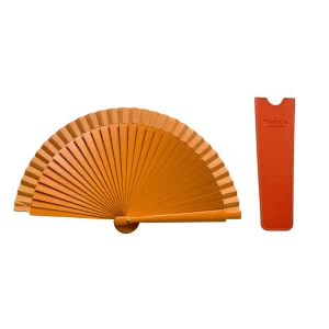 Tusitala Barcelona - " Ventaglio Clutch - Arancione "
