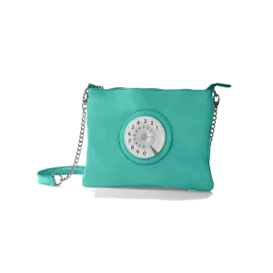 LA TILDE - "Lucky phone bag - Celeste"