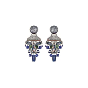 Orecchini Ayala Bar "Set di cupole blu - Naxos"