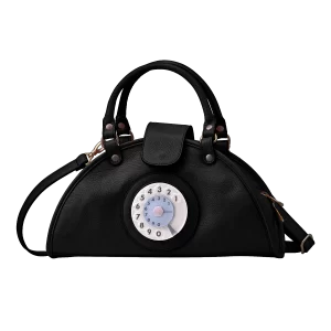 LA TILDE - "Semi Circle phone bag - Nero"